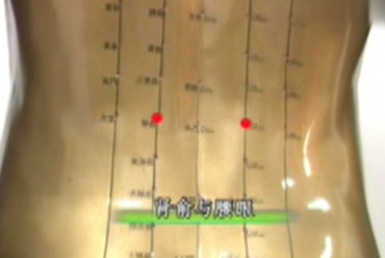 身体穴位按摩减肥法