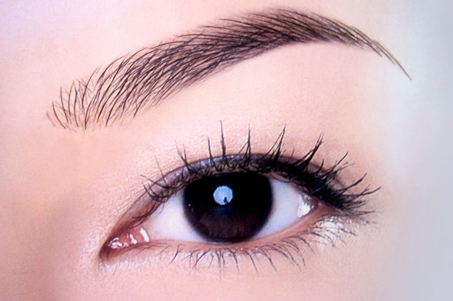 纹眼线的效果