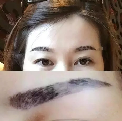 简析半永久眉毛结痂的过程